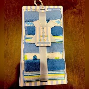 NWT Buttons & Stitches Set of 8 Washcloths